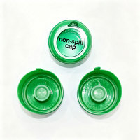 Tapa de Botella de Agua de 5 Galones con Logotipo Personalizado en Relieve, Tapa de Plástico Antiderrames de 55 mm para Botellas de Agua Mineral de 18L, 19L y 20L