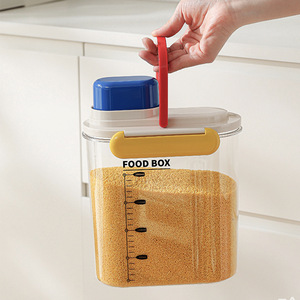 Recipiente para Arroz de Colores, Recipiente para Almacenar Harina, Hermético y a Prueba de Humedad, Caja para Almacenar Granos - Product Image 3