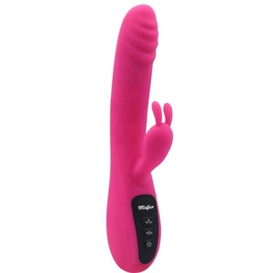Hot Sale 16-Frequency Bunny <strong>Ear</strong> Silicone Dildo Vibrator <strong>Sex</strong> <strong>Toy</strong> USB Power Supply Metal <strong>Rabbit</strong> Vibrator Wand - Product Image 1