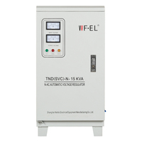 Regulador de Voltaje Automático Monofásico TND-15KVA 150V-220V CA, Certificado CE, Factor de Potencia del 80%, 50/60Hz para Proveedor de Energía SVC