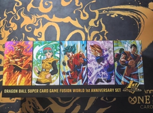 En stock, 100% Original, Juego de Cartas <span class=keywords><strong>Dragon</strong></span> <span class=keywords><strong>Ball</strong></span> <span class=keywords><strong>Super</strong></span> Fusion World, Set del 1er Aniversario, Versión Japonesa, Caja Sellada - Product Image 6