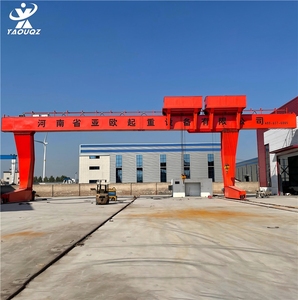 Grúa pórtico monoviga tipo L de alta calidad con control de cabina, de 5, 10, 15, 35 y 50 toneladas, precio para elevación de materiales - Product Image 3