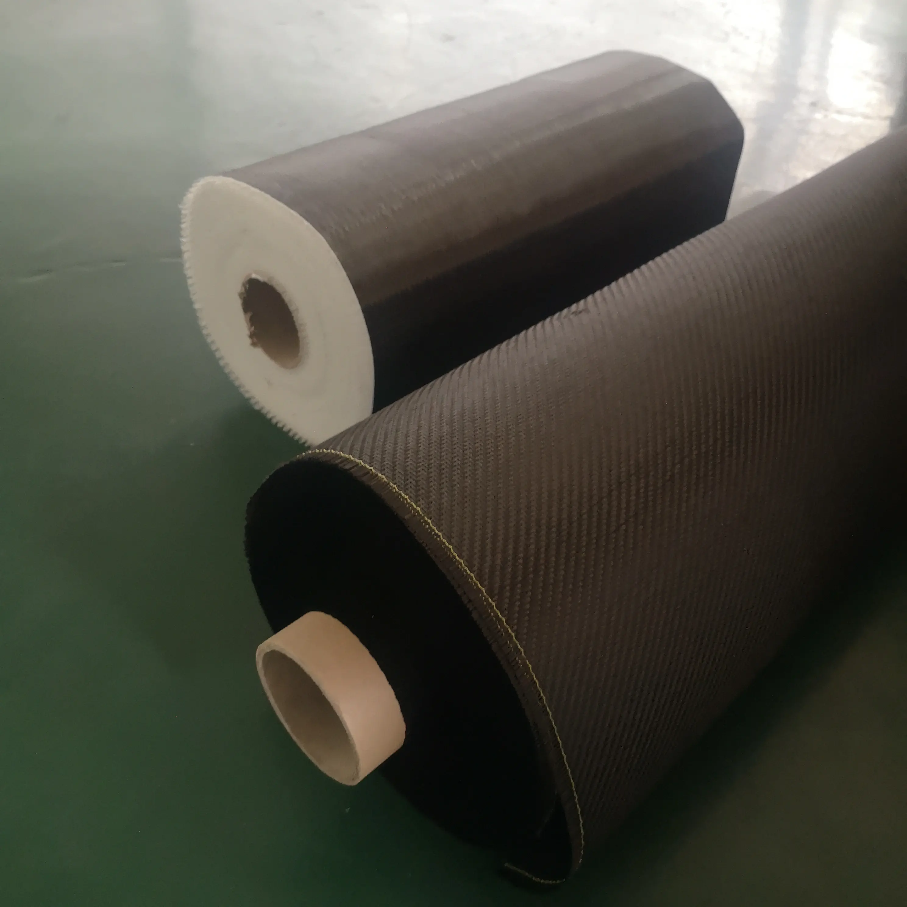 Rollo de tela de fibra de carbono uniaxial, material de construcción de paredes