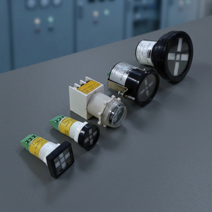 Indicador LED de Semáforo de 22 mm, 220 V, Verde/Rojo, IP54, PBT, Terminal de Tornillo, Luz de Estado para Panel de Control, Uso en Automatización de Petróleo y Gas - Product Image 2