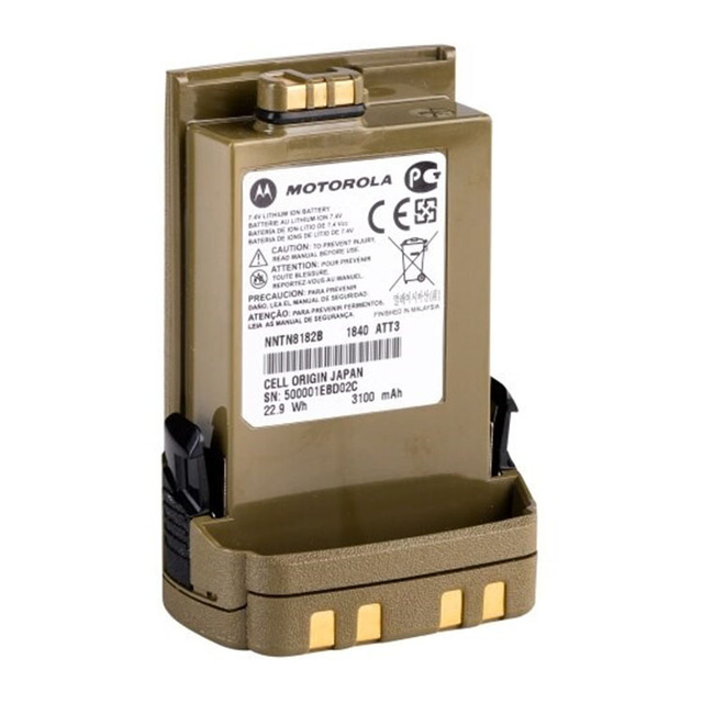NNTN8182B NNTN8182 walkie talkie Coyote Brown 3100mAh Li-ion Two Way Radio Battery for APX7000 APX6000 APX8000 SRX2200 Radios