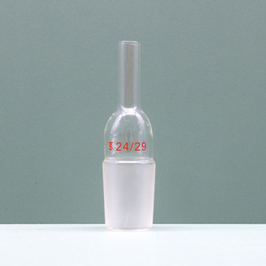 Funda de termómetro de vidrio de borosilicato alto Huida tipo C, tamaño de puerto estándar 24/29, para agitadores de laboratorio - Product Image 1