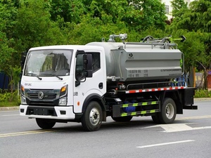 Camion d'aspiration des eaux usées sous vide de 10 mètres cubes, camion-citerne d'aspiration des eaux usées de 10 000 litres, camion d'aspiration des déchets municipaux de 8 tonnes - Product Image 3