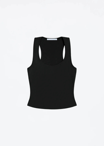Custom Design Breathable Sleeveless Sports Shirts Square Neck Compression Women Halter Sport Gym <strong>Workout</strong> Crop <strong>Tank</strong> <strong>Top</strong> - Product Image 4