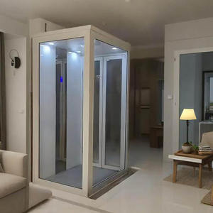 Piattaforma di Sollevamento Idraulica Senza Vano <span class=keywords><strong>3</strong></span> Piani 500kg Ascensore Residenziale per Appartamenti - Product Image 1