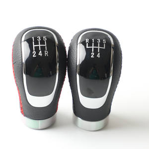 หัวเกียร์หนังสำหรับรถยนต์อเนกประสงค์5สปีด6สปีดดีไซน์ตามหลักสรีรศาสตร์สำหรับรถเกียร์ธรรมดา - Product Image 1