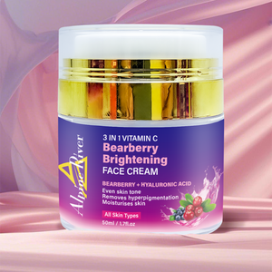 Commercio all'ingrosso della pelle coreana cosmetici organici vitamina C sbiancamento della pelle e macchie scure di rimozione Arbutin crema per il viso per le donne nere - Product Image 2