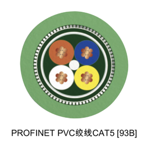 Câble PROFINET CAT5 pré-assemblé 4 broches D-Code M12 droit SF/TQ blindé 15m PVC Vert RAL6018 UL21694 Ethernet industriel - Product Image 2