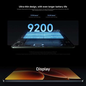 Xiaomi Pad 8 8+256g Tablet de 11.2 Pulgadas 3.2K 144Hz Snapdragon 8 Elite HyperOS 8GB 256GB USB Tipo C - Product Image 5