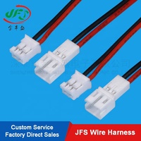 Adaptor Kabel Harness Pabrik J1939 2 Pin, Inti Tembaga Berinsulasi PTFE, Selubung PVC Otomotif, Tahan Tegangan 600V