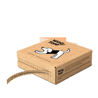 Boîtes cadeaux rigides faites à la main avec fermeture éclair personnalisée, boîtes d'expédition en carton auto-scellantes, cartons d'emballage imprimés en couleur