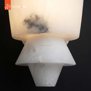Modern Spanish alabaster <b>Wall</b> Lamp Luxury Geometric <b>Sconce</b> for Hotel Villa Décor - Product Image 2