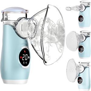 MDR <span class=keywords><strong>CE</strong></span> lưới nebulizers thông minh inhador điện Mist inhaler xách tay kỹ thuật số y tế siêu âm Máy phun sương - Product Image 1