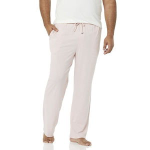 Vente en gros Pantalon de <span class=keywords><strong>pyjama</strong></span> décontracté pour hommes Vêtements de nuit personnalisés en coton et bambou avec poches Tissu tissé pour le printemps - Product Image 1
