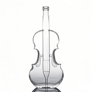 Décalcomanie au design unique Surface 750ml 1L Whisky Vodka Gin Bouteille vide en verre d'<span class=keywords><strong>alcool</strong></span> de luxe avec liège - Product Image 1