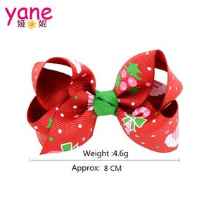 เครื่องประดับแฟชั่นเกี่ยวกับคลิปเครื่องผูกกับ <span class=keywords><strong>JOJO</strong></span> โบว์ผมที่มีคุณภาพสูงโบว์สำหรับคริสมาสต์ - Product Image 3