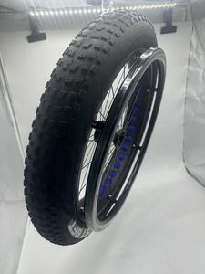 Ruota per Carrozzina da Spiaggia 24"x4.0" con Pneumatico Largo, Ruote Larghe da 24'' per Carrozzina da Neve, Articoli di Fabbrica in Stock, Ricambi per Carrozzine HEALING - Product Image 2