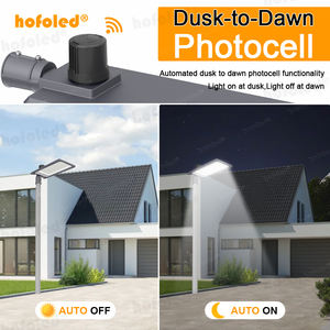 Lámpara LED Hofoled de 50W-200W para Estacionamiento, Lámpara de Caja para Uso en Carreteras, 5000K Blanca, con Fotocélula de Encendido/Apagado Automático al Anochecer/Amanecer - Product Image 5