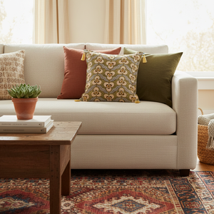 Vintage Kilim Designed Turkish Cushion - <b>Pillow</b> Cover - Product Image 3