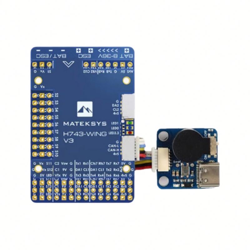 Контроллер полета MATEK H743-WING V3 ArduPilot INAV 3-8S H743 FC 30,5x30,5 мм для Дронов с неподвижным крылом