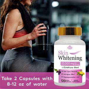 Cápsulas Dietéticas para el Cuidado de la Piel de Mujeres, Blanqueadoras, con L-Glutatión, Vitamina, Morera, Regaliz, Antienvejecimiento, para la Pigmentación - Product Image 4
