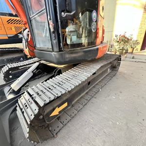 Mini-excavatrice d'occasion Hitachi ZAXIS75 du Japon, 7,5 tonnes, matériel de construction, 90% neuve, excavatrice sur chenilles d'occasion ZAXIS75, prix bas - Product Image 5
