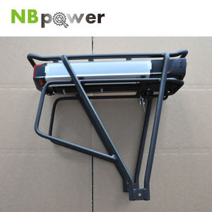 Ebike แบตเตอรี่แร็ค36V 48V 10ah 21ah แร็คหลัง Ebike แบตเตอรี่36V สำหรับชุดแปลงจักรยานไฟฟ้า - Product Image 1