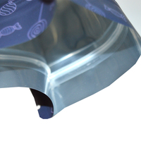 Sacs à fermeture éclair en Mylar imprimés à la chaleur, emballage en plastique de graines de chia, 3.5, 7g, 1oz