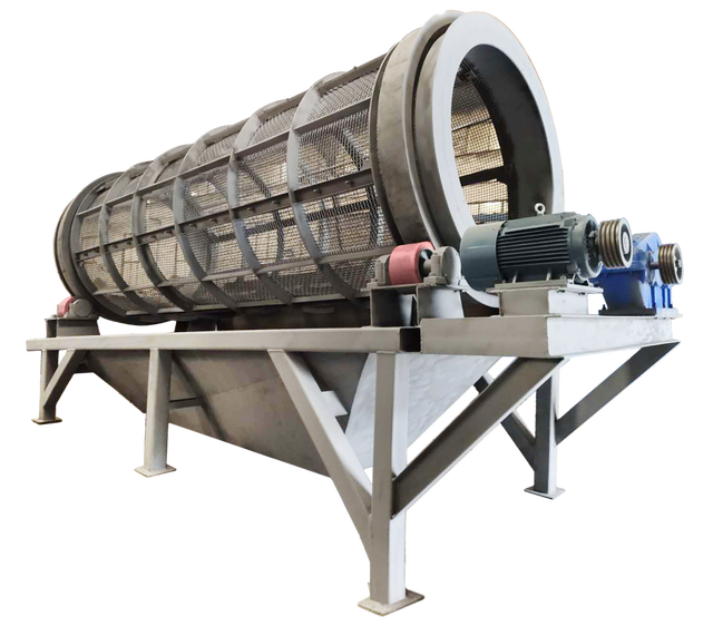 Portable Mobile Gold Mining Trommel Screen Rotary Drum Washer for Alluvial Gold Sand Gravel Separation