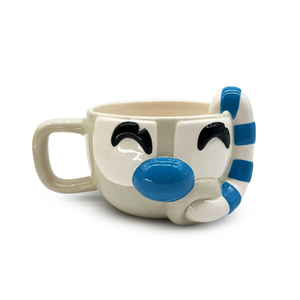แก้วกาแฟเซรามิกดีไซน์การ์ตูนสุดน่ารัก คัพเฮด แม็กแมน แก้วพอร์ซเลนสุดน่ารัก - Product Image 3