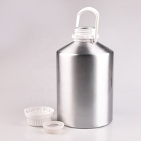 Harga pabrik kemasan logam berwarna untuk absolut dan Concretes 12.5L 23L 27 liter botol Aluminium kosong untuk minyak esensial