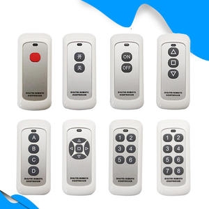 Yüksek güç 1000m uzaktan kumanda 433/315 MHz haddeleme kodu su pompası motoru için ABS plastik ev otomasyon aydınlatma anahtarı - Product Image 2