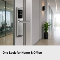 Cerradura Inteligente para Puerta de Hotel TTLOCK, Acero Inoxidable 304, Aplicación Móvil, Contraseña, Tarjeta, Llave Mecánica, para Hotel y Apartamento