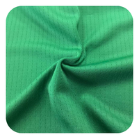 Tissu maille respirant 100 % polyester à œillets verticaux interlock 150 GSM léger, prix usine, pour vêtements de sport et bagages