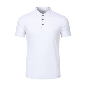 Polo de Manga Corta para Hombre, Color Sólido, 71-80% Algodón, Cuello Camisero, Ropa de Trabajo, Uso Diario - Product Image 2