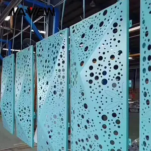 Manufacturer Customized Direct Perforated Metal Grating Facade