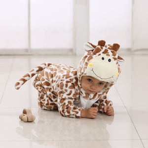 Mono de manga larga para niños de 0 a 5 años, mono unisex para niño y niña, mono de <span class=keywords><strong>jirafa</strong></span>, <span class=keywords><strong>disfraz</strong></span> de animal para niños - Product Image 6