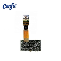 CONFU Écran AMOLED IPS double 1,35 pouce 3552x3840, résolution 4K haute luminosité, carte pilote USB-C MIPI DSI pour VR AR HMD