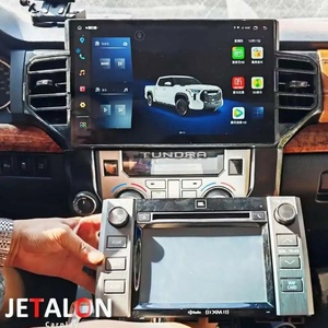 หน้าจอ QLED ขนาด 14.6 นิ้ว ระบบ Android 13 สำหรับ Toyota Tundra Sequoia ปี 2014-2019 วิทยุติดรถยนต์ CarPlay สเตอริโอ เครื่องเล่นเสียง GPS DSP มัลติมีเดีย เครื่องเล่นวิดีโอ - Product Image 1