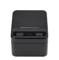 Imprimante d'étiquettes thermique de bureau mini POS58L 203 DPI sans encre, pour reçus et autocollants, USB, en stock pour les commerces de détail, cafés et petites entreprises