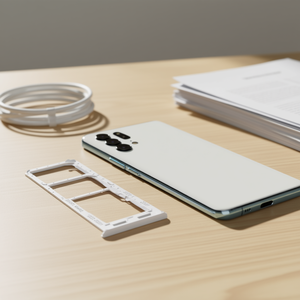 Bandeja para Tarjeta SIM Micro SD para Samsung Galaxy A23 4G 2022 A235F Blanca - Product Image 3