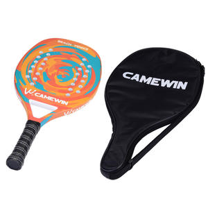 Stock de gama media de carbono Beach Tennis Paddle 50cm 330g OEM Logo Ready Ship - Product Image 4