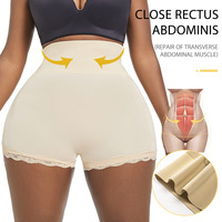 Sous-vêtements de maintien de la forme grande taille S-6XL, culotte releveuse de hanches, culotte push-up, shaper de fesses, culotte rembourrée avec coussinets amovibles