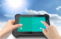 Tableta Robusta 3Rtablet de 7 Pulgadas para Vehículos, Android 13, Monitoreo Multicámara, CAN Bus, Telemática, Rastreo GPS para Seguridad en la Conducción