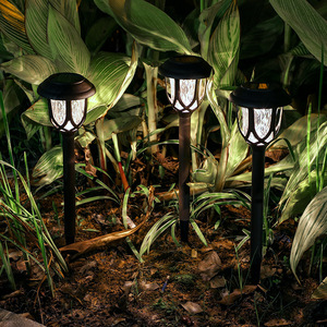 <b>Solar</b> Garden <b>Lights</b> Outdoor LED Pathway Lamp Waterproof <b>Solar</b> Powered Decorative Lawn <b>Light</b> for Yard Patio <b>Deck</b> - Product Image 2