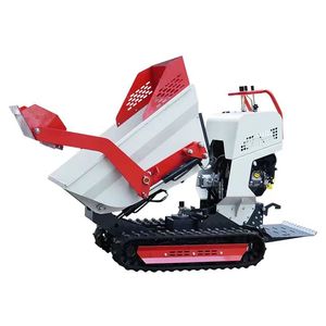 Mini <span class=keywords><strong>brouette</strong></span> <span class=keywords><strong>à</strong></span> benne basculante avec une capacité de 500kg Entraînement de skid Steer petit chargeur sur <span class=keywords><strong>chenilles</strong></span> accessoire de godet Mini Transport de site - Product Image 1